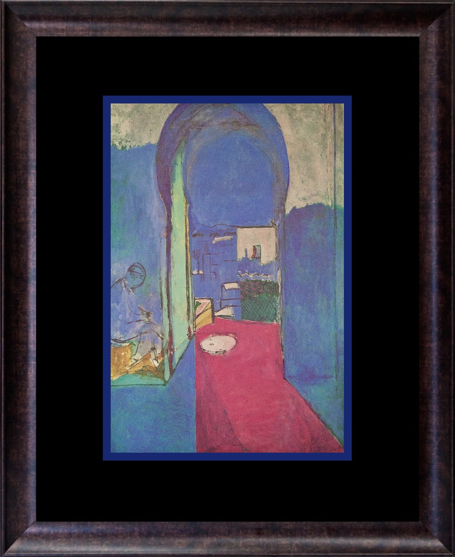 Henri Matisse (French 1869-1954) Lithograph after Matisse from 1978: Henri Matisse (French 1869-1954) Lithograph from 1978. The signature is in the plate. Approx 24x20 inches. Professionally framed. Includes a certificate. Art Artwork Artist.