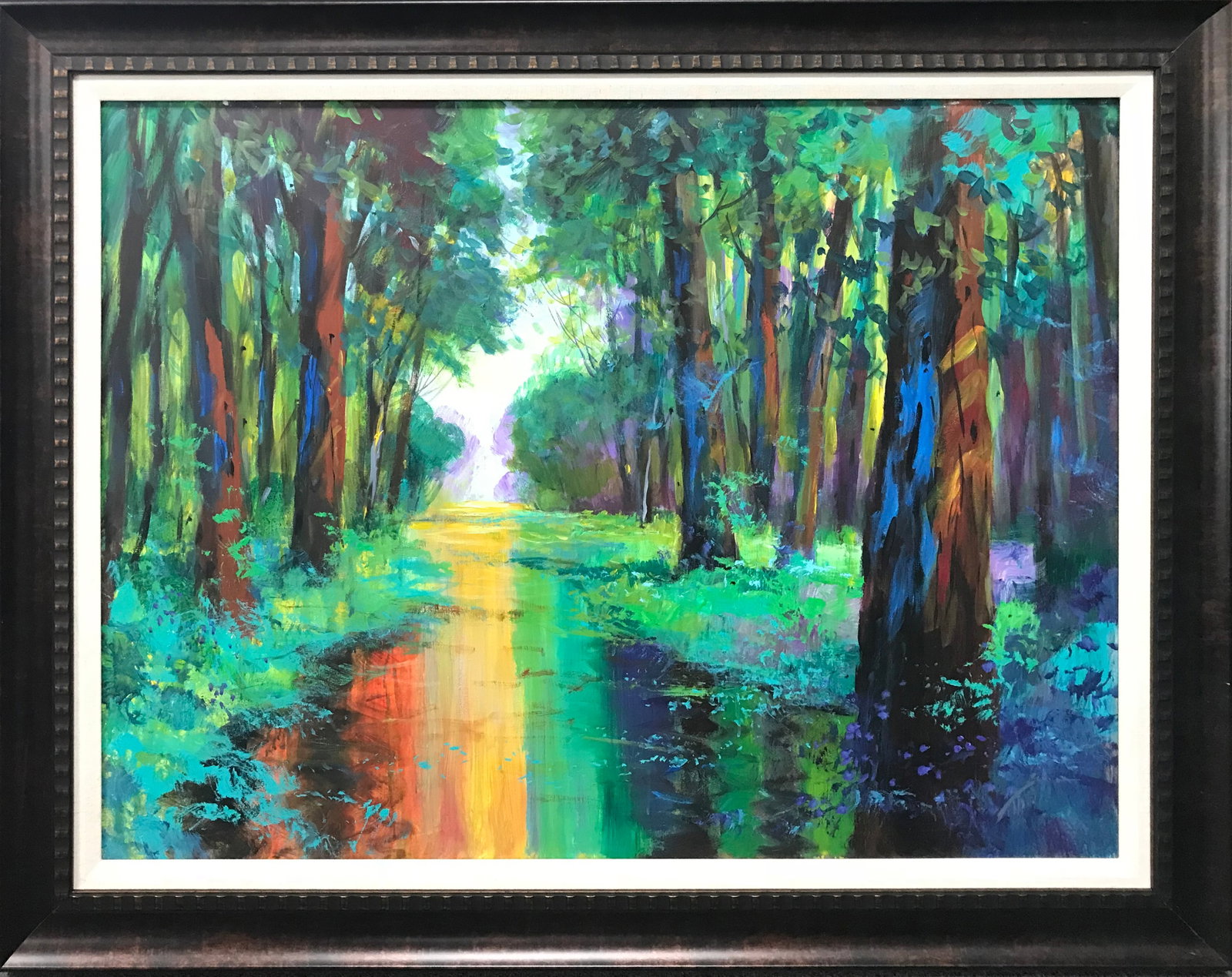 Michael Schofield (American 1947) Original Painting on canvas landscape: Michael Schofield (American 1947) Original Painting on canvas. Approx 40x30 inches image. Includes certificate of authenticity. This work was purchased directly from the artist. Art Artwork Artist.