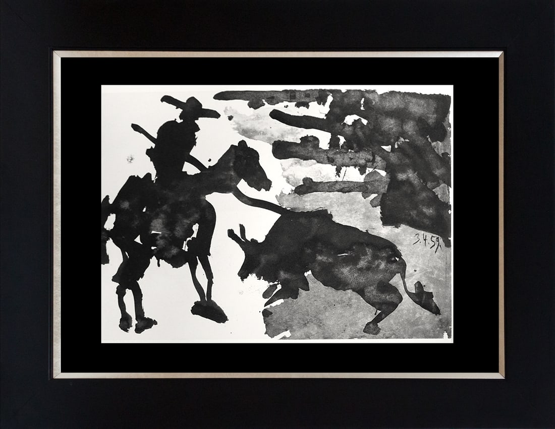Pablo Picasso (Spanish 1881-1973) 1961 Lithograph Toros Y Toreros. (1 of 1)