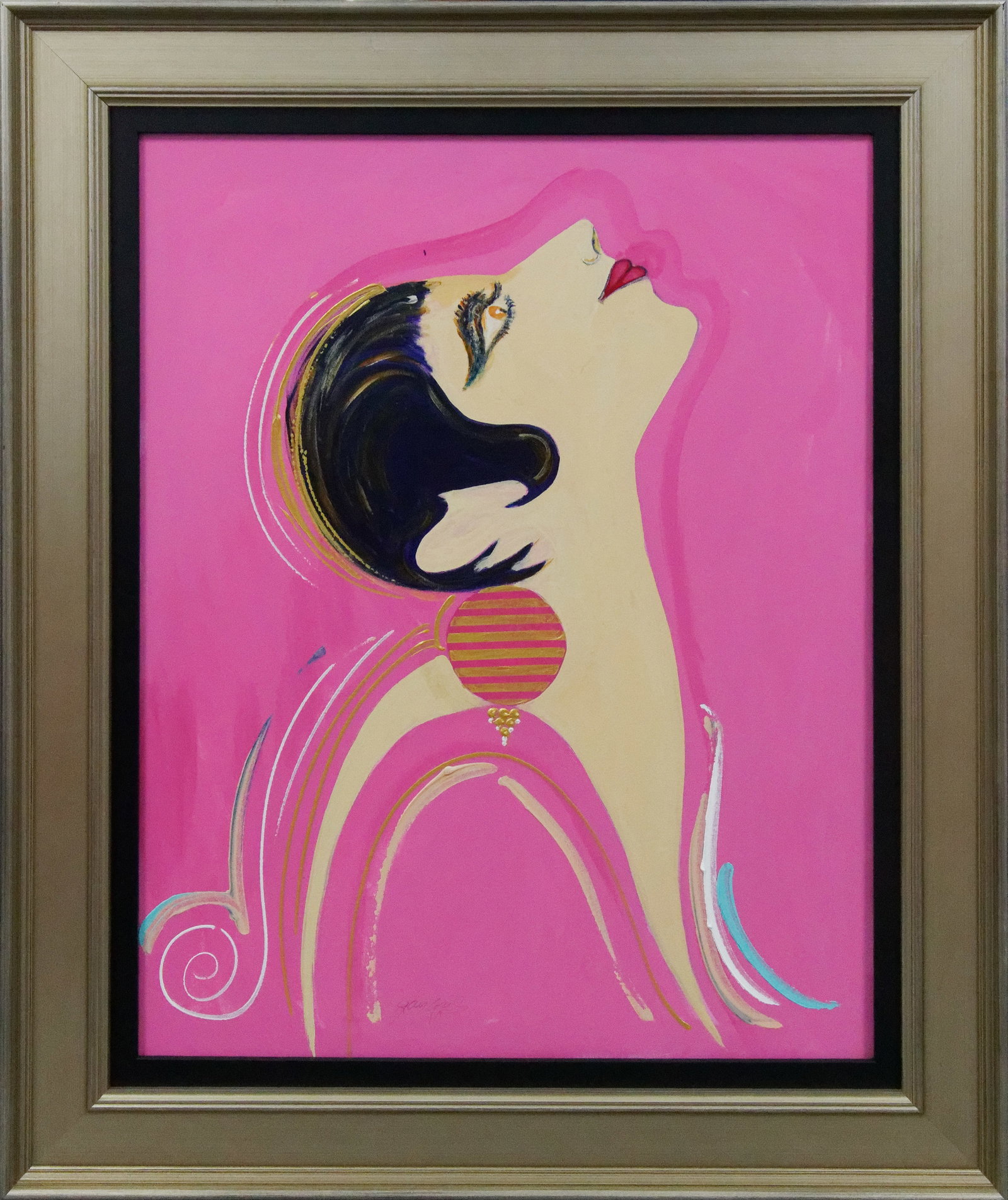 Gaylord Soli (American 1939) Original Painting on canvas: Gaylord Soli (American 1939) Original on canvas Gaylord Soli Original acrylic on canvas. One of a kind. Hand signed by the artist. Approx. 24 x 30 inches image size Includes certificate of authenticit