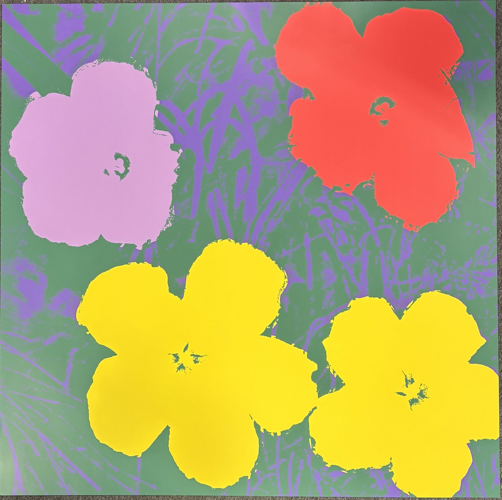 Andy Warhol (American 1928-1987) Andy Warhol Screenprint serigraph from 1970 Warhol Foundation (1 of 1)