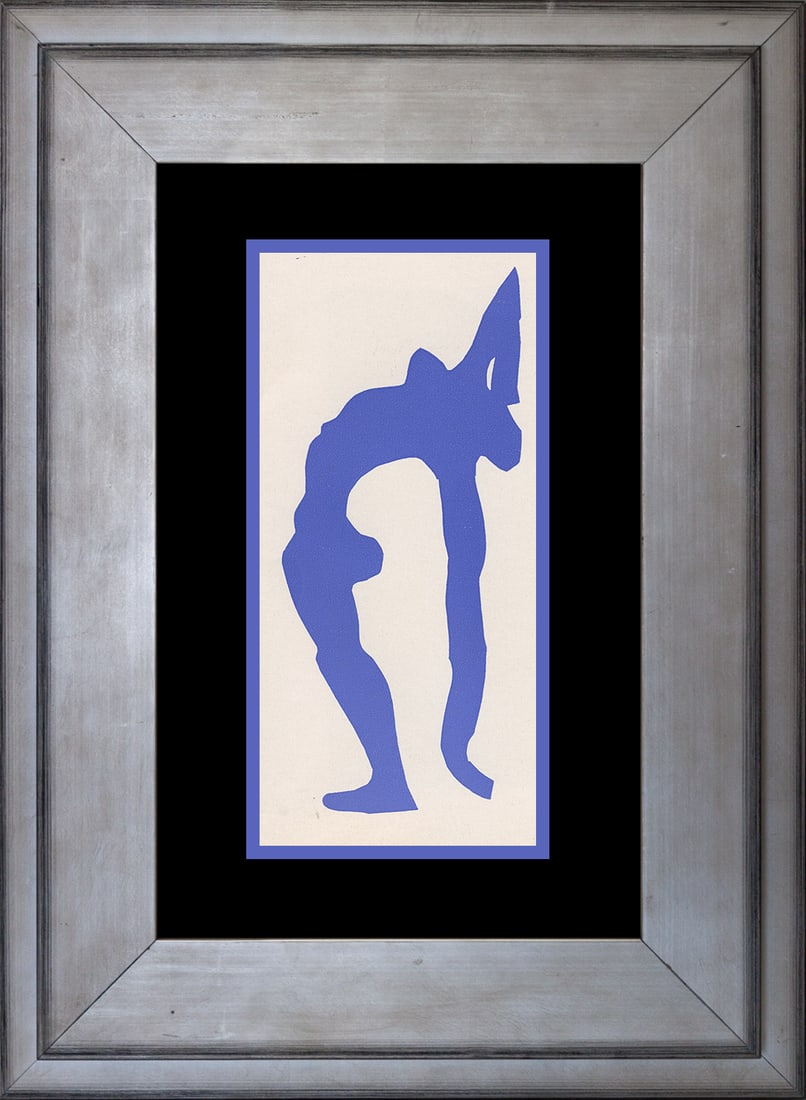 Henri Matisse (French 1869-1954) Lithograph from 1956: Henri Matisse (French 1869-1954) Lithograph from 1956. Approx 24 x 20 inches. and includes documentation Custom framed. Art Artwork Artist.