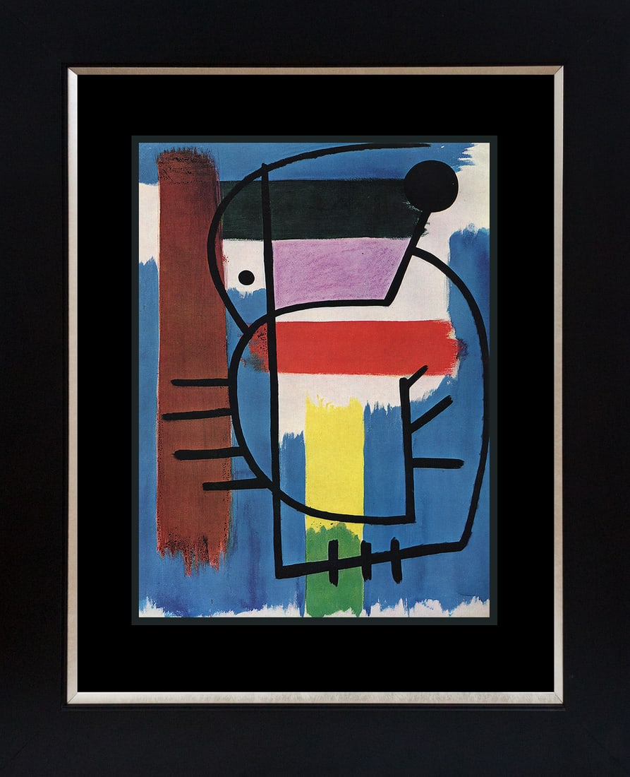 Joan Miro (Spanish 1893-1983) Color Plate Lithograph: Joan Miro (Spanish 1893-1983) Color Plate Lithograph Printed in 1968. Custom framed. Includes certificate of authenticity. Approx 24x26 inches. Art Artwork Artist.