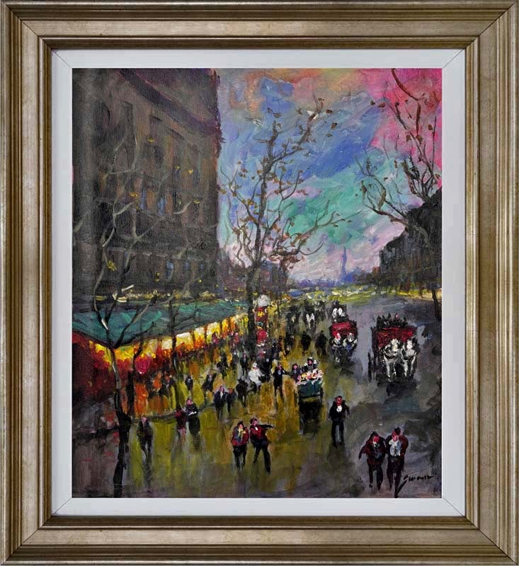 Michael Schofield (American 1947) Original Painting on canvas (1 of 1)