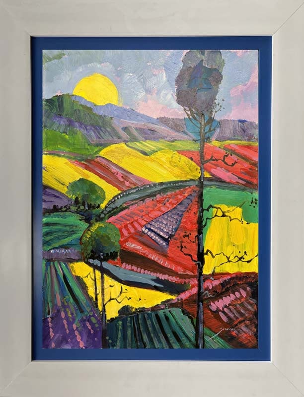 Michael Schofield (American 1947) Original Painting on canvas (1 of 1)