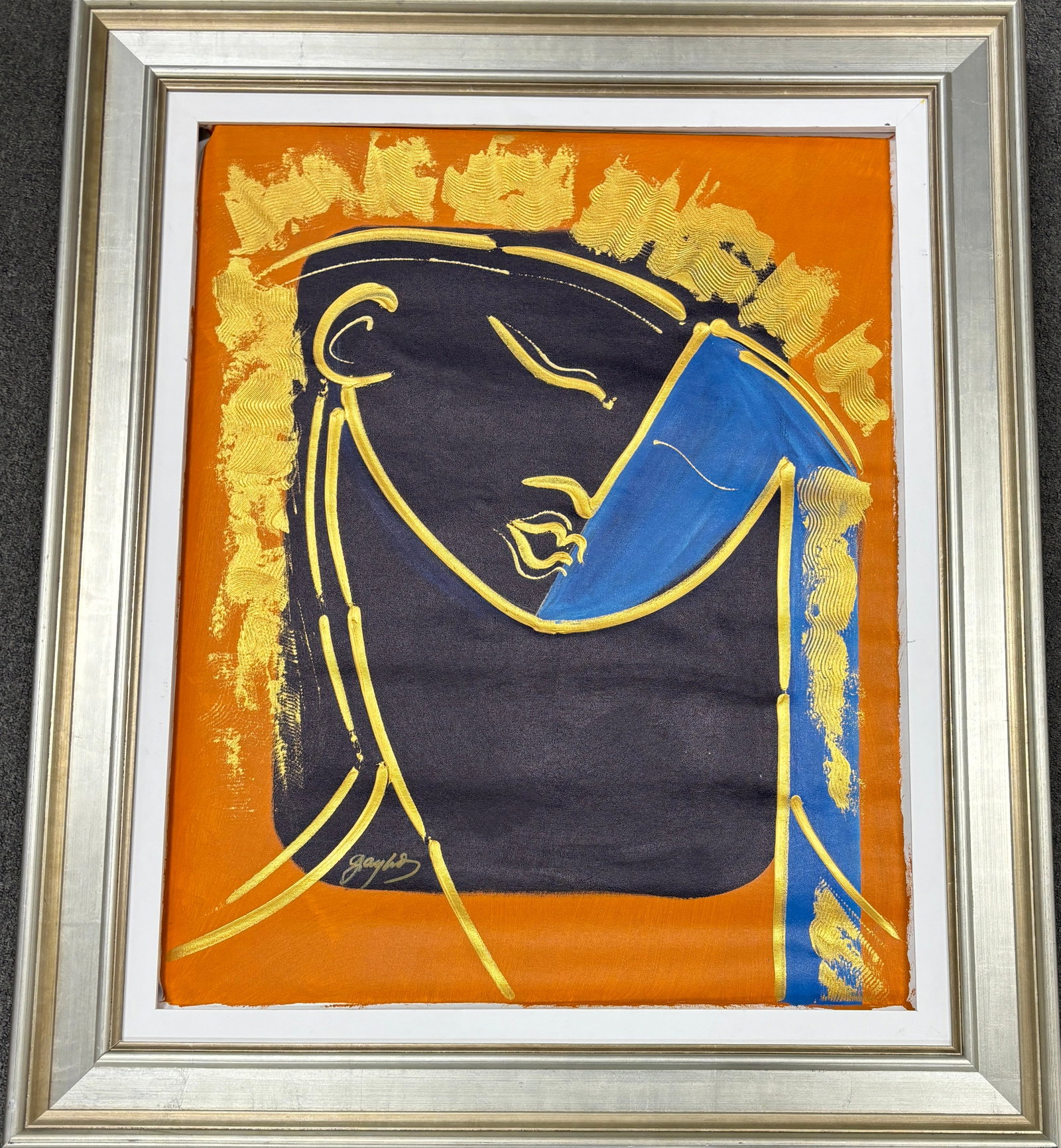 Gaylord Soli (American 1939) Original oil painting on canvas by Gaylord Soli (American 1939): Gaylord Soli (American 1939) Original oil painting on canvas by Gaylord Soli (American 1939)Gaylord Soli Original oil painting on canvas. One of a kind original. Hand signed by the artist. 24 x 30 inc