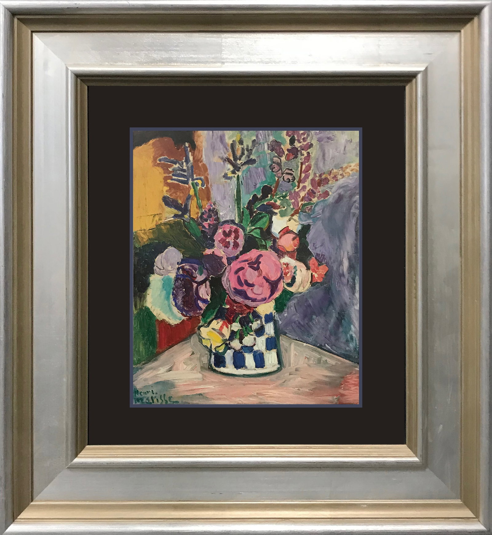 Henri Matisse (French 1869-1954) color plate Lithograph: Henri Matisse (French 1869-1954) Color Plate 1957 Lithograph. Paris. Approx 24x20 inches professionally framed. Includes certificate. Art Artwork Artist.