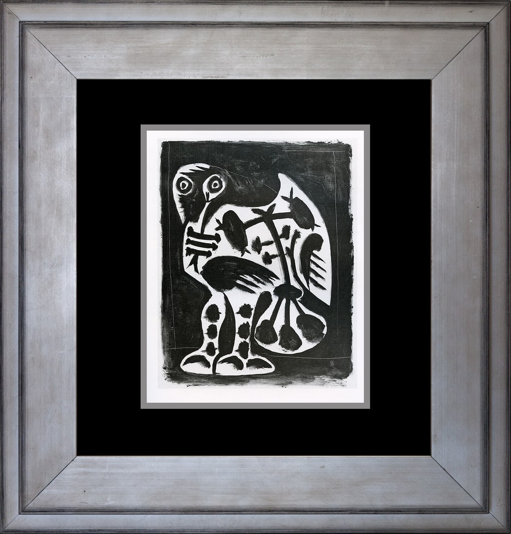 Pablo Picasso (Spanish 1881-1973) color plate lithograph (1 of 1)