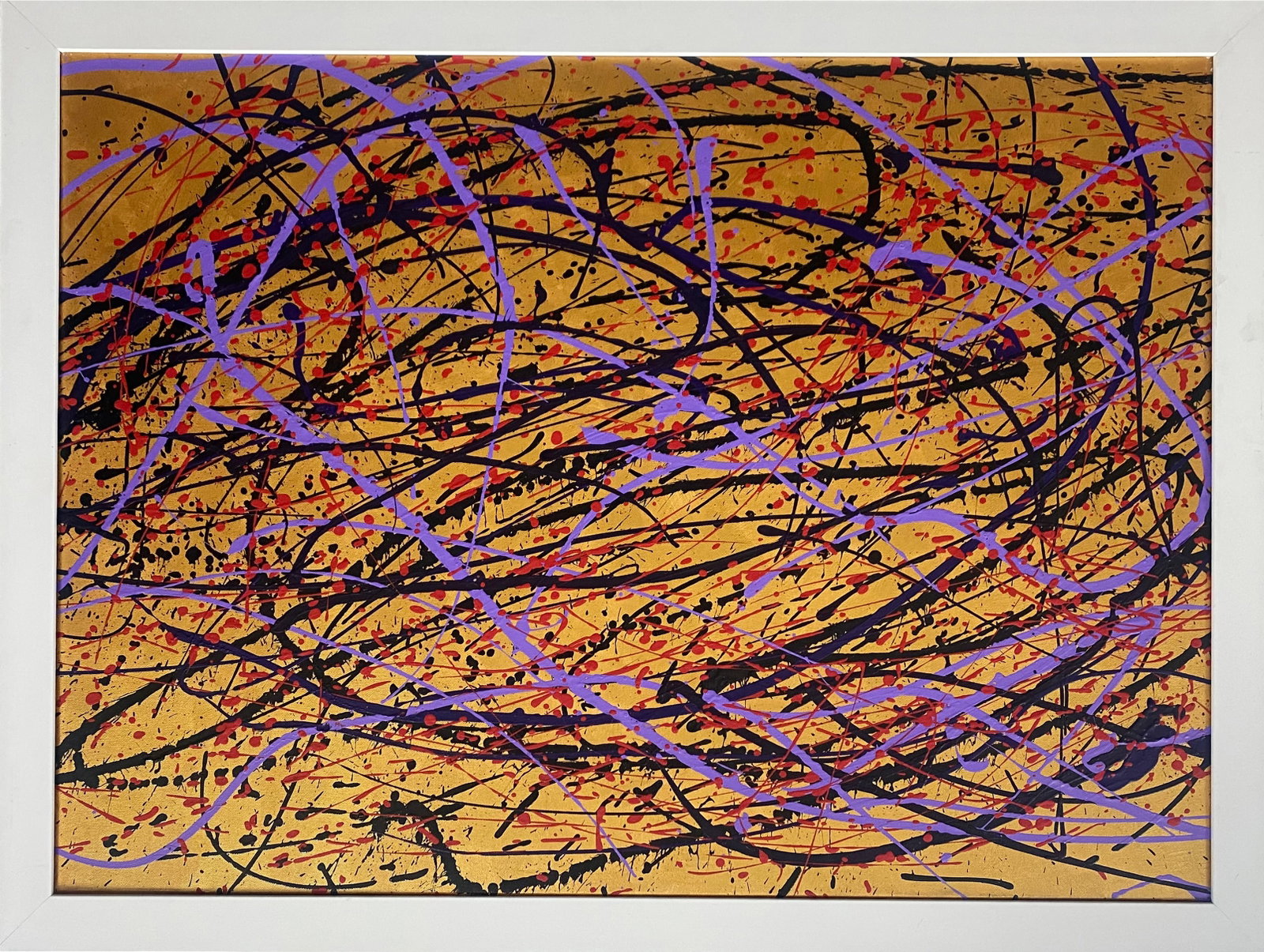 Robert Copple (American 1963) Original oil painting on canvas Abstract (1 of 1)
