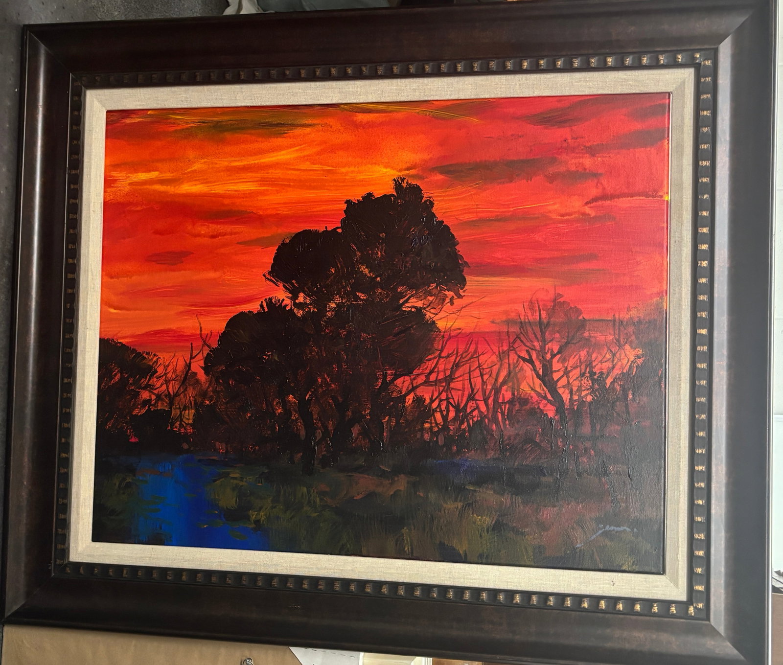 Michael Schofield (American 1947) Original Painting on canvas: Michael Schofield (American 1947) Original Painting on canvas Approx 24 x 30 inches Custom framed and Includes documentation One of a kind original. Hand signed by the artist. This work was purchased 