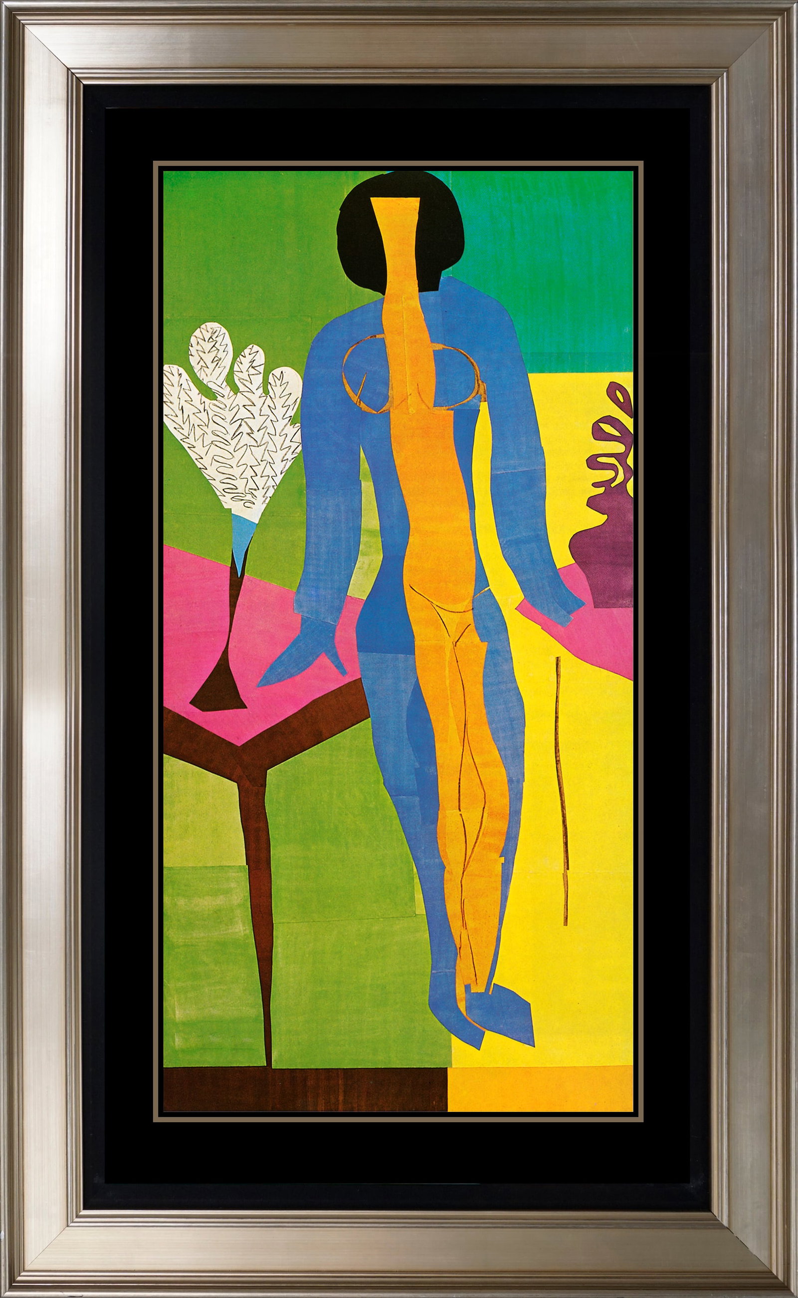 Henri Matisse (French 1869-1954) Lithograph after Matisse: Henri Matisse (French 1869-1954) Lithograph after Henri Matisse Collection Domaine Approx 24 x 20 inches. Includes documentation. Art Artwork Artist.