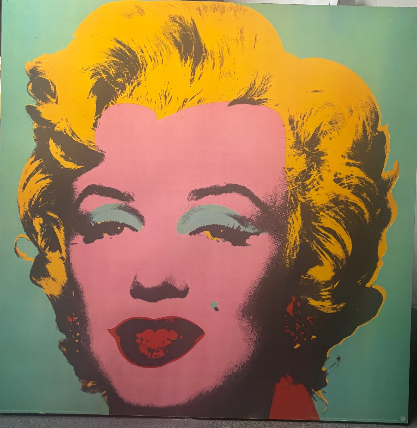 Andy Warhol (American, 1928-1987) 1967 Marilyn Monroe original screenprint vintage 1993 on wood: Andy Warhol (American, 1928-1987) 1967 Marilyn Monroe original screenprint vintage 1993 beautiful condition. Published by Achenbach Dusseldorf and te Neues Printed in Germnay Andy Warhol Foundaiton 38