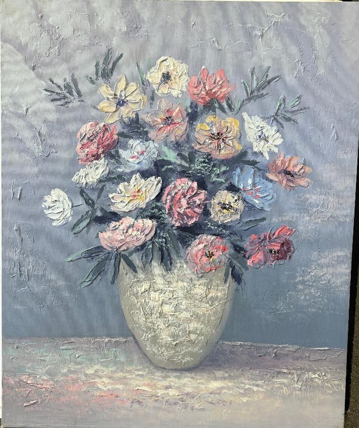 Original Painting on canvas by Yoon: Original Painting on canvas by Yoon Hand signed by Yoon. 30x24 inches One of a kind original. step. Art Artwork Artist.