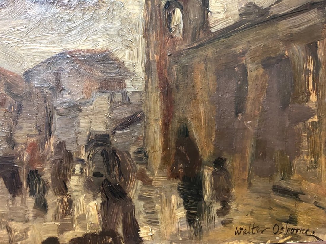 Original Oil painting on board Walter Osborne (1 of 1)