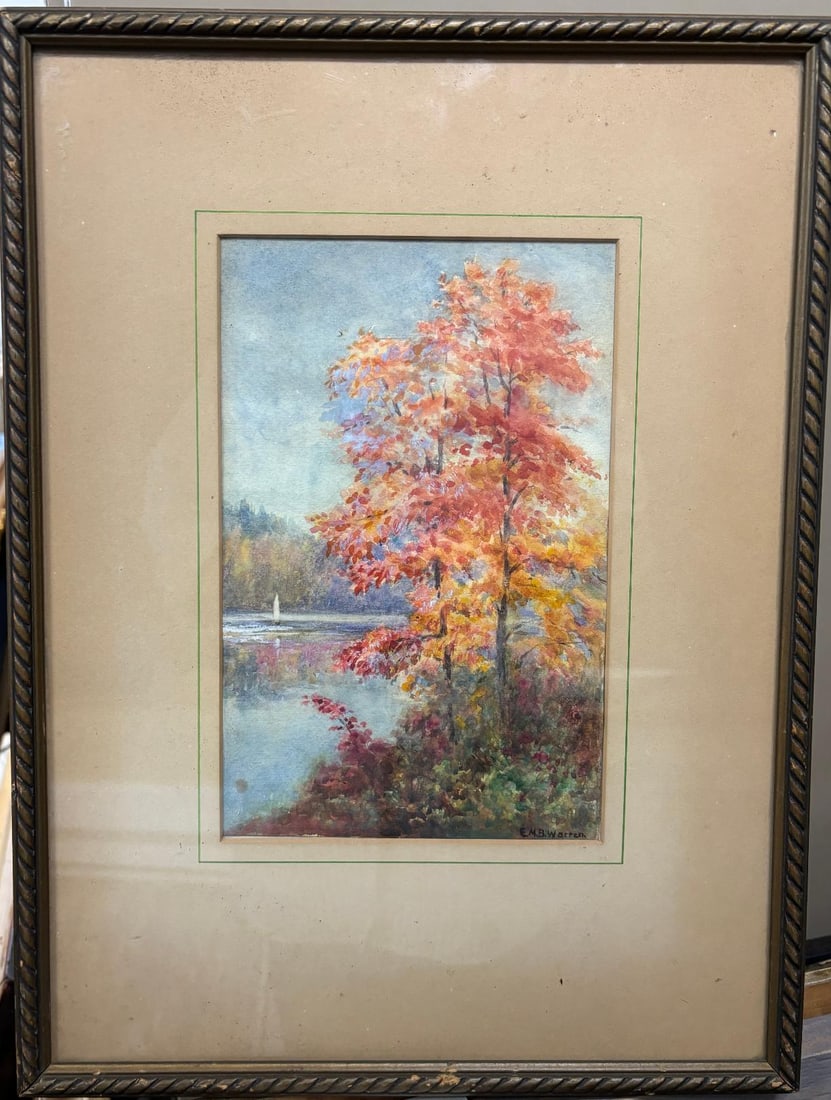 E.M.B.Warren Original Watercolor Painting (1 of 1)