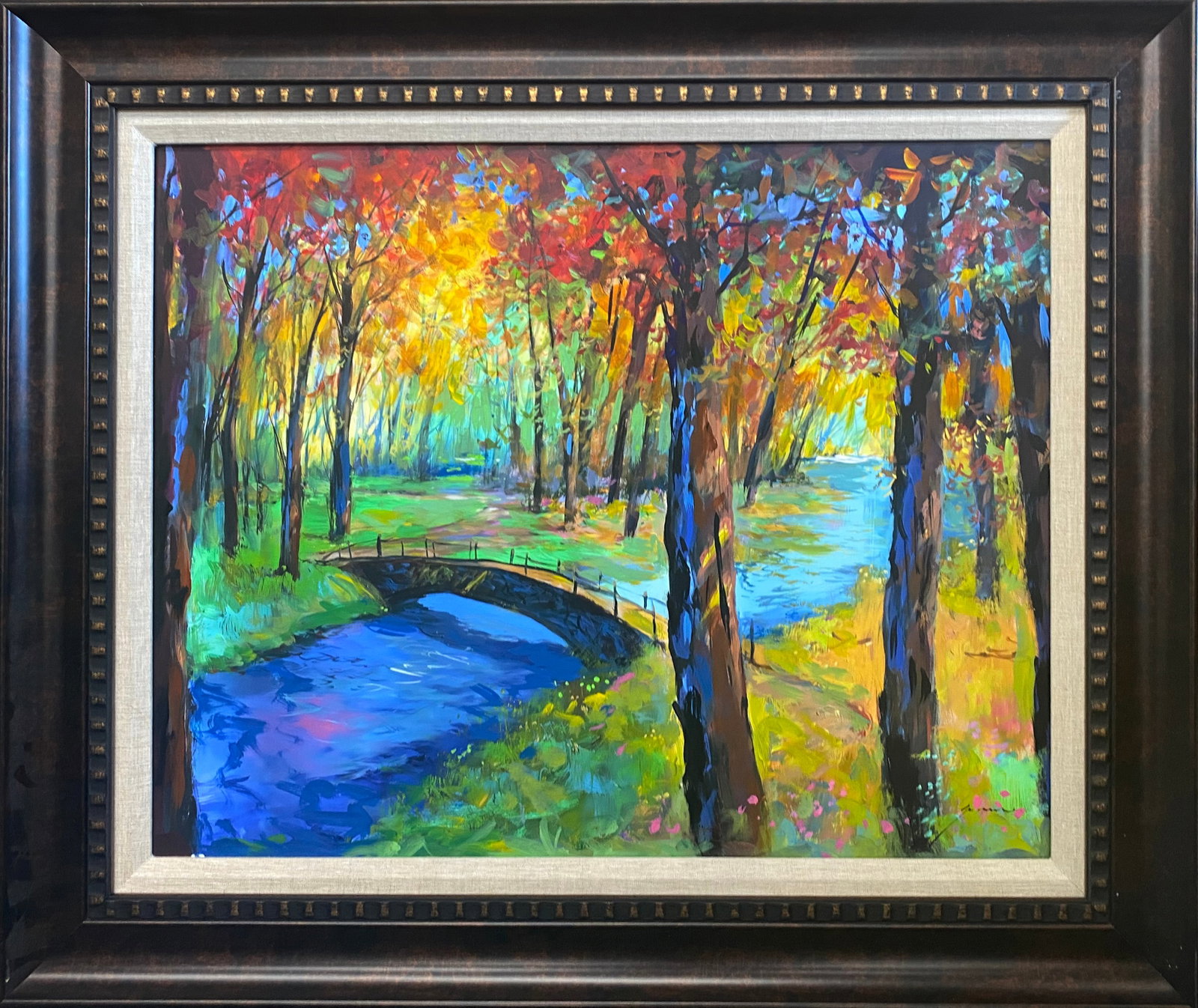 Michael Schofield (American 1947) Mixed Media Original Painting on canvas: Michael Schofield (American 1947) Original Mixed Media Painting on canvas. Approx 30x24 image size in inches. Hand signed by the artist. Custom framed. Includes certificate of authenticity. One of a k