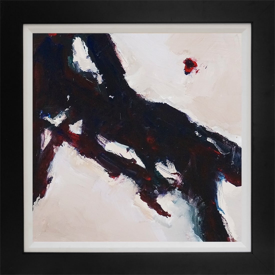 Michael Schofield (American 1947) Original abstract on canvas by Michael Schofield: Michael Schofield (American 1947) Original Painting on canvas 24 x 30 image. One of a kind. Hand signed. Includes certificate of authenticity. Custom framed. This work was purchased directly from the 