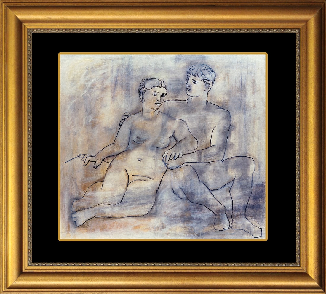 Pablo Picasso (Spanish 1881-1973) Limited Edition Nudes Collection Domaine Picasso: Pablo Picasso (Spanish 1881-1973) Limited Edition Nudes limited edition Collection Domaine Picasso Pablo Picasso Nudes Limited Edition collection Domaine Picasso Approx. 16 x 26. The signature is in t