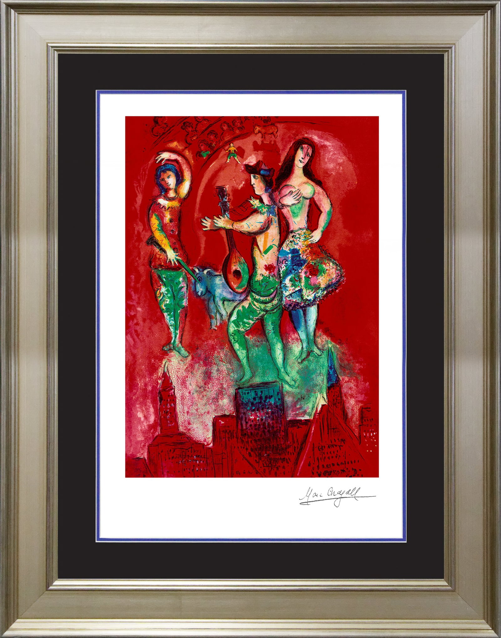 Marc Chagall (Russian-French 1887-1985) Marc Chagall Carmen Marc Chagall Limited Edition Lithograph (1 of 1)