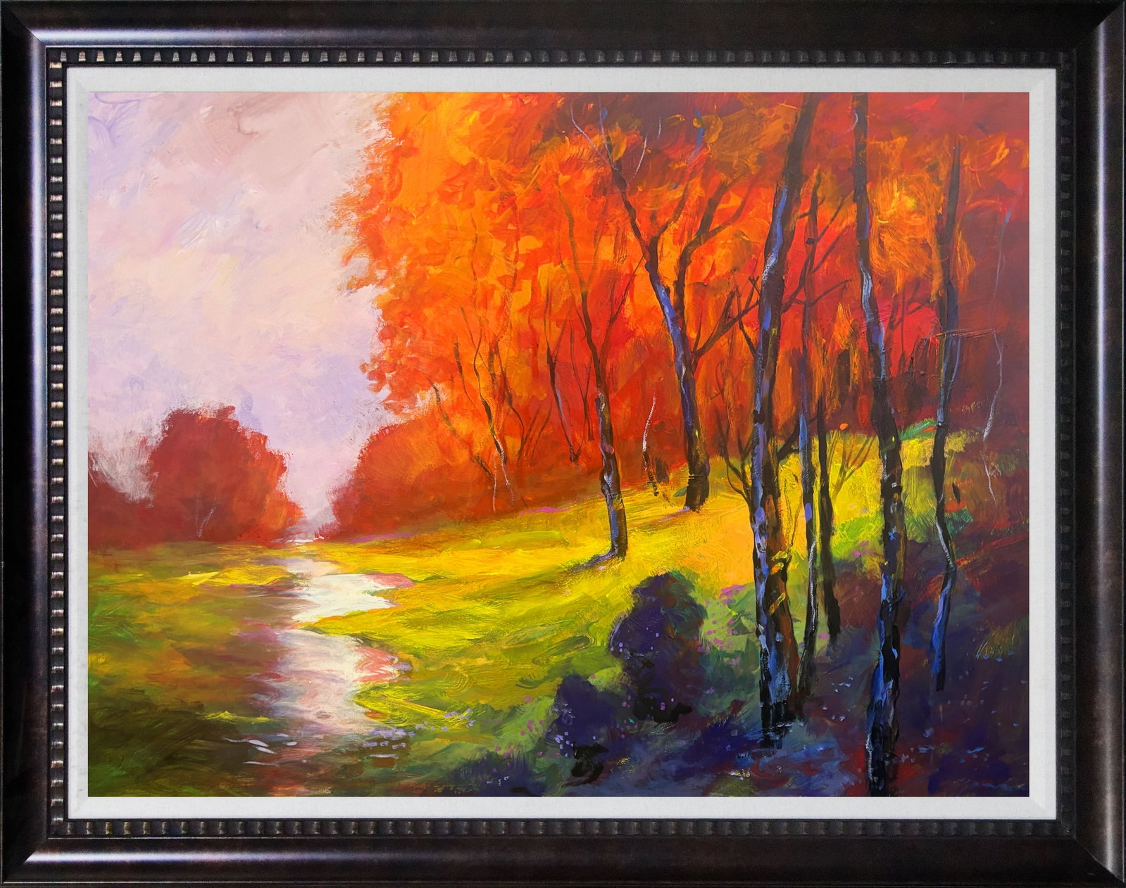 Michael Schofield (American 1947) original landscape: by Michael Schofield (American 1947) Original on board. Hand signed by the artist. Approx 40x30 inches. This work was purchased directly from the artist. Includes certificate of authenticity Art Artwo
