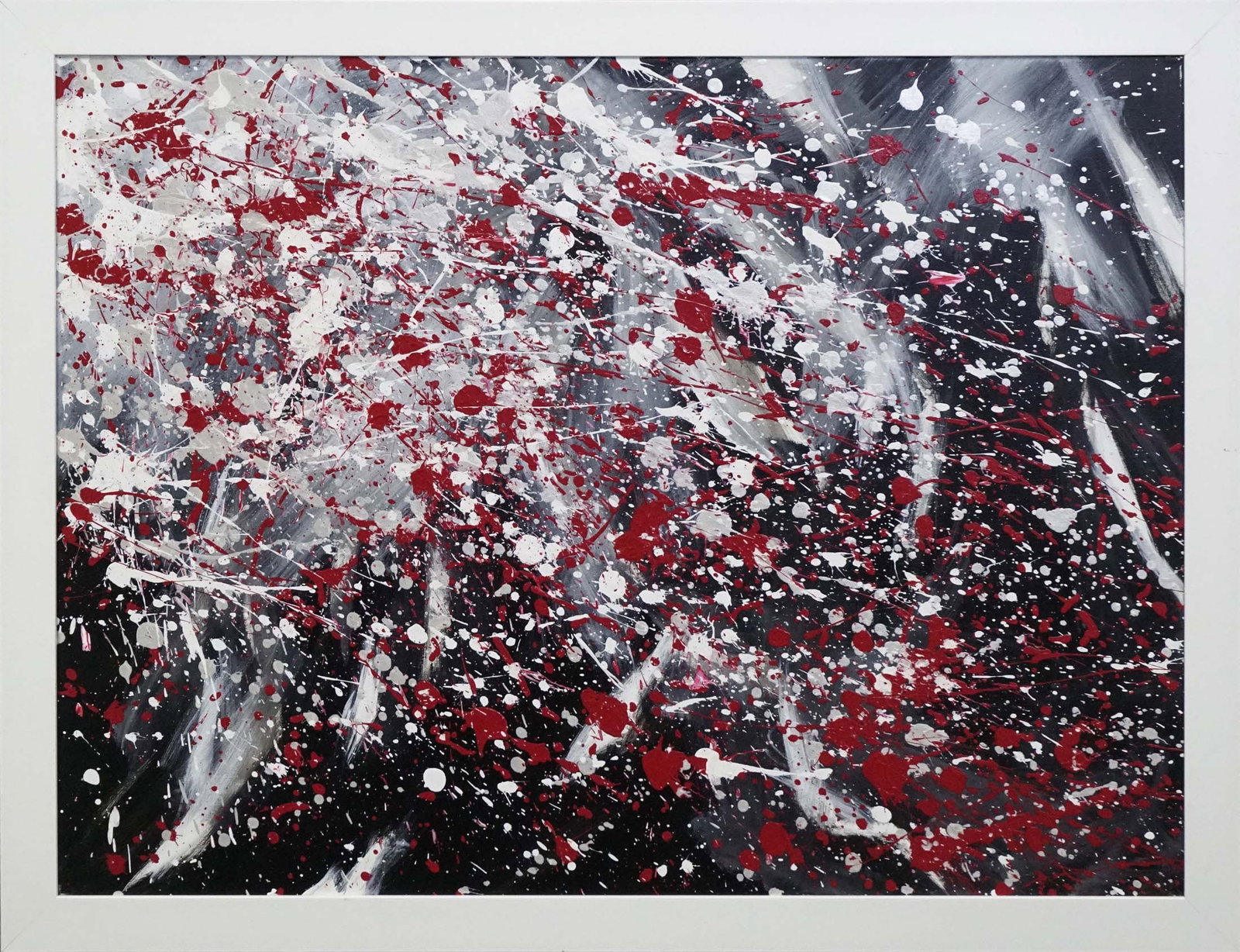Robert Copple (American 1963) Original oil painting on canvas Robert Copple Abstract: Original Painting on canvas Abstract by Robert Copple (American 1963) Approx image size 30 x 36 inches. One-of-a-kind original. Hand signed by the artist. Includes Certificate of Authenticity. This wo