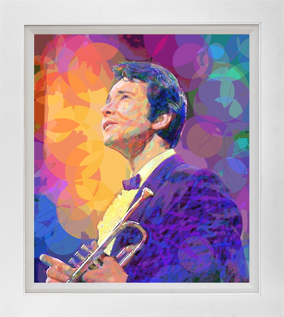 David Lloyd Glover (American 1949) Herb Alpert The Lonely Bull Limited Edition Hand Embellished (1 of 1)