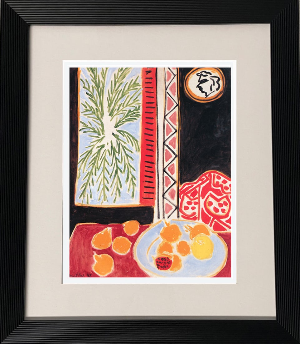 Henri Matisse (French 1869-1954) Lithograph after Henri Matisse 1964: Henri Matisse (French 1869-1954) Lithograph after Henri Matisse from 1964 Paris. Approx 24x20 inches professionally framed. Includes documentation. Art Artwork Artist.