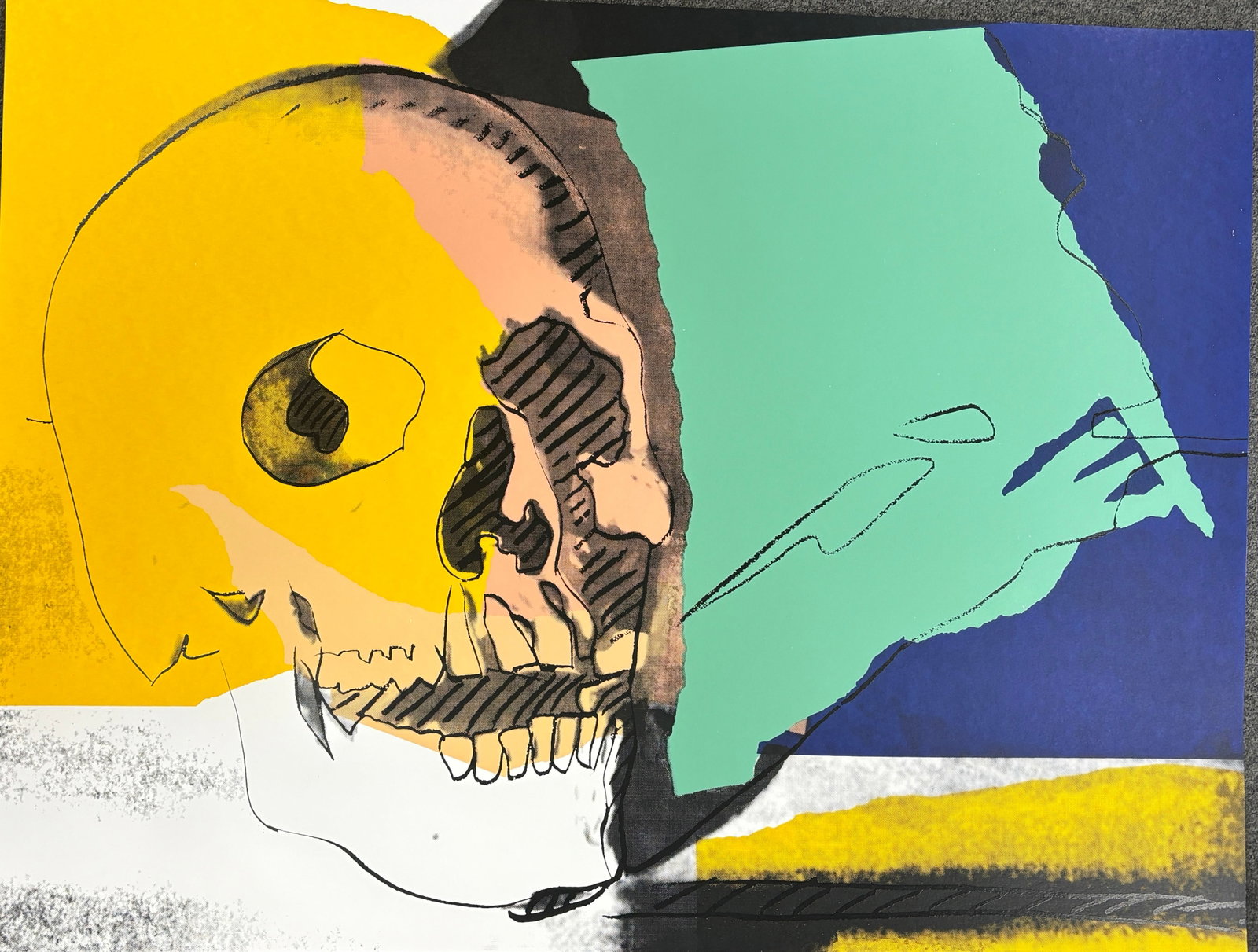 Andy Warhol (American 1928-1987) Skulls Serigraph 1976 (1 of 1)