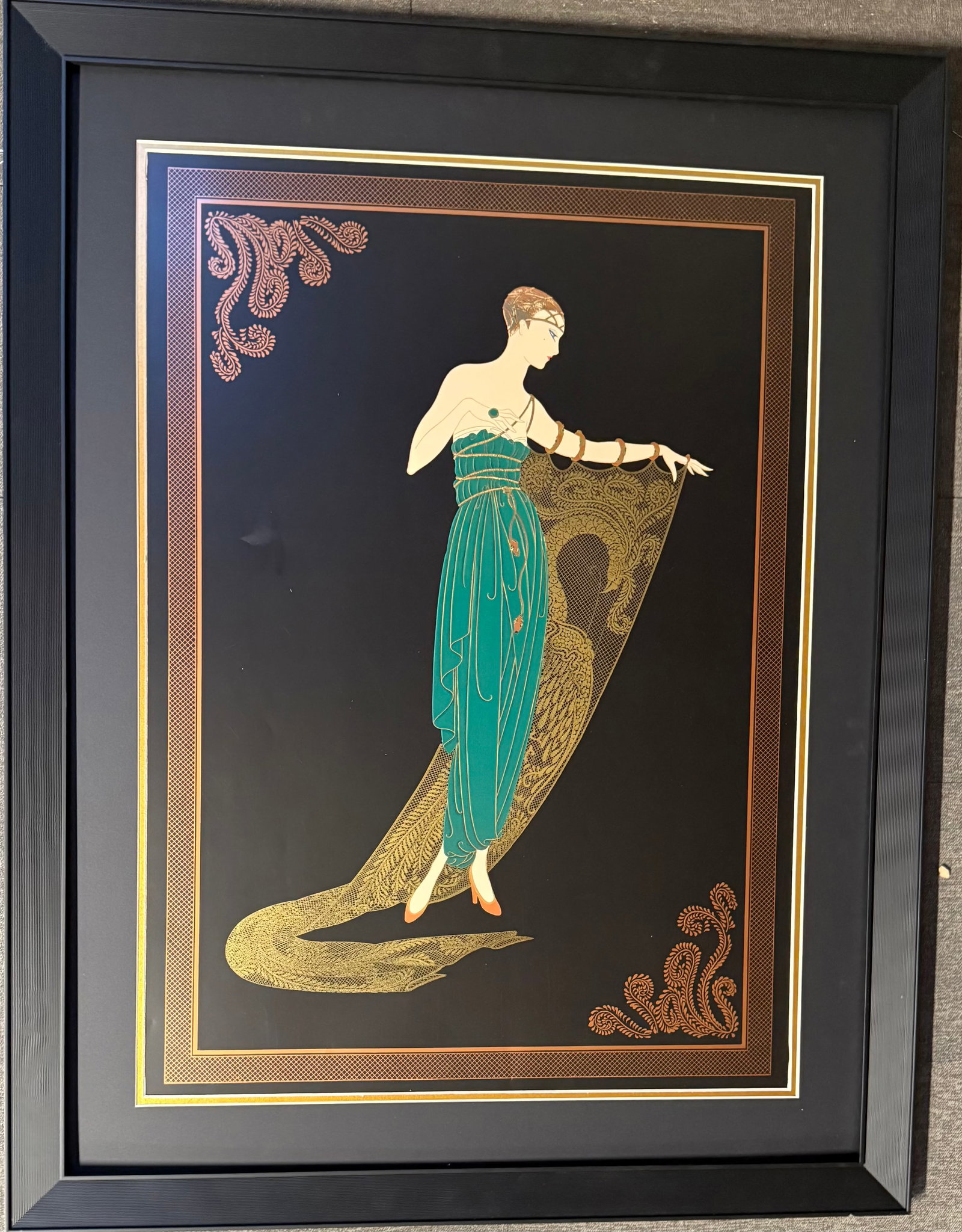Erte (Russian-French-1892-1990) lithograph 1987 (1 of 1)