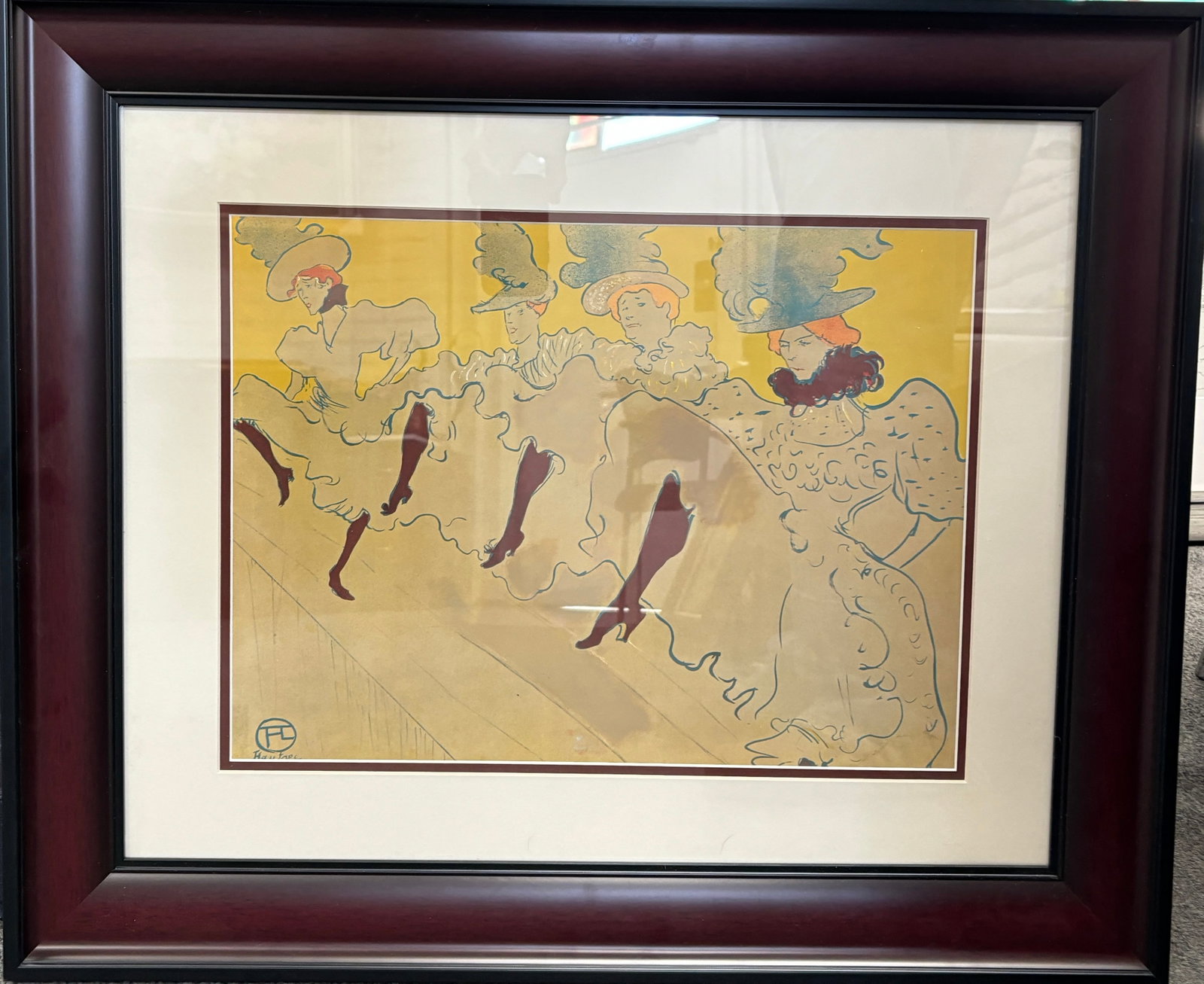 Toulouse Lautrec (France 1864-1901) Lithograph 1970 after Lautrec (1 of 1)