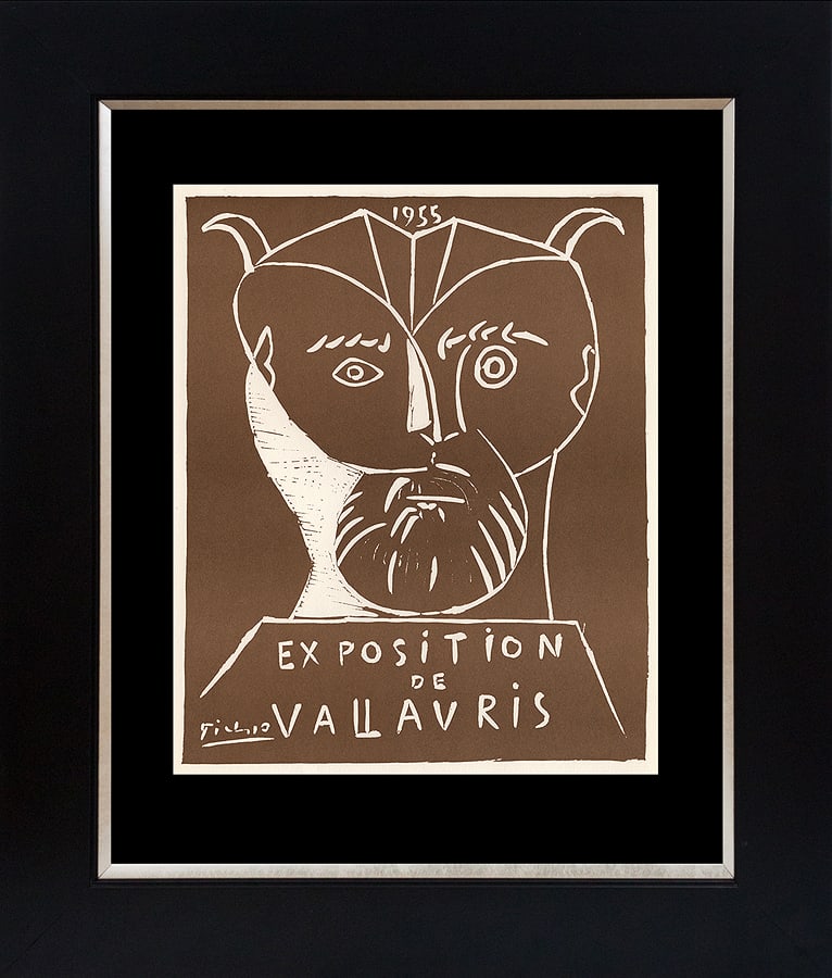 Pablo Picasso (Spanish 1881-1973) Color Plate Lithograph: Pablo Picasso (Spanish 1881-1973) Color Plate LithographPablo Picasso Color Plate Lithograph from 1991. Approx. 24x20 inches. Includes certificate. Custom framed. Art Artwork Artist.