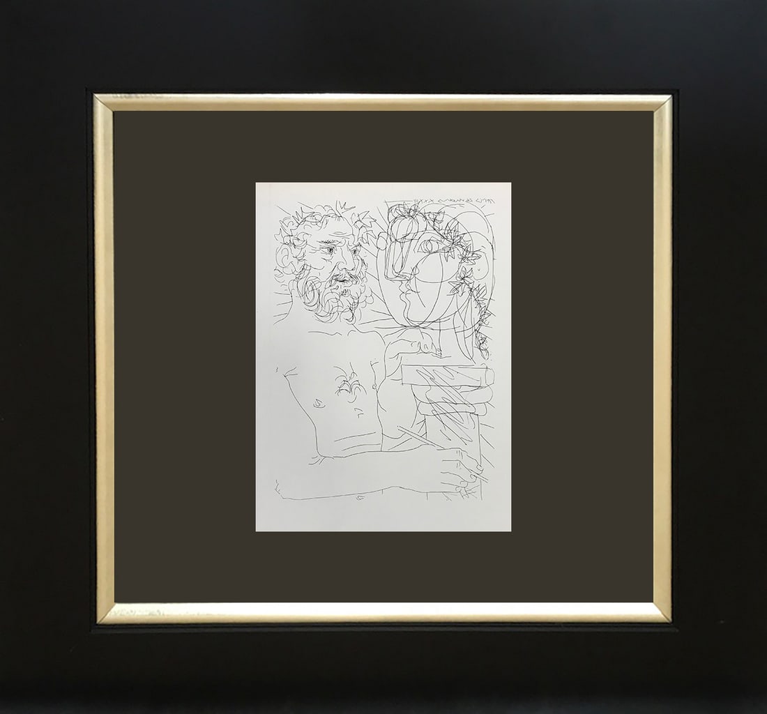Pablo Picasso (Spanish 1881-1973) Lithograph printed in Paris on velin d'arches paper from the (1 of 1)