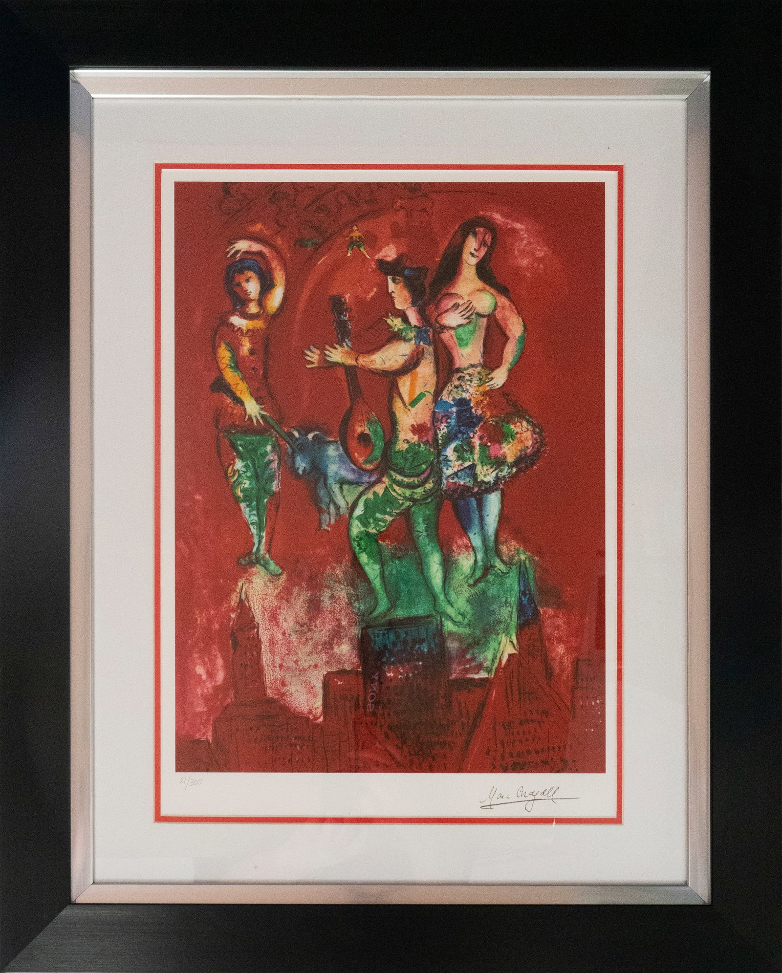 Marc Chagall (Russian-French 1887-1985) Carmen Limited Edition on paper (1 of 1)