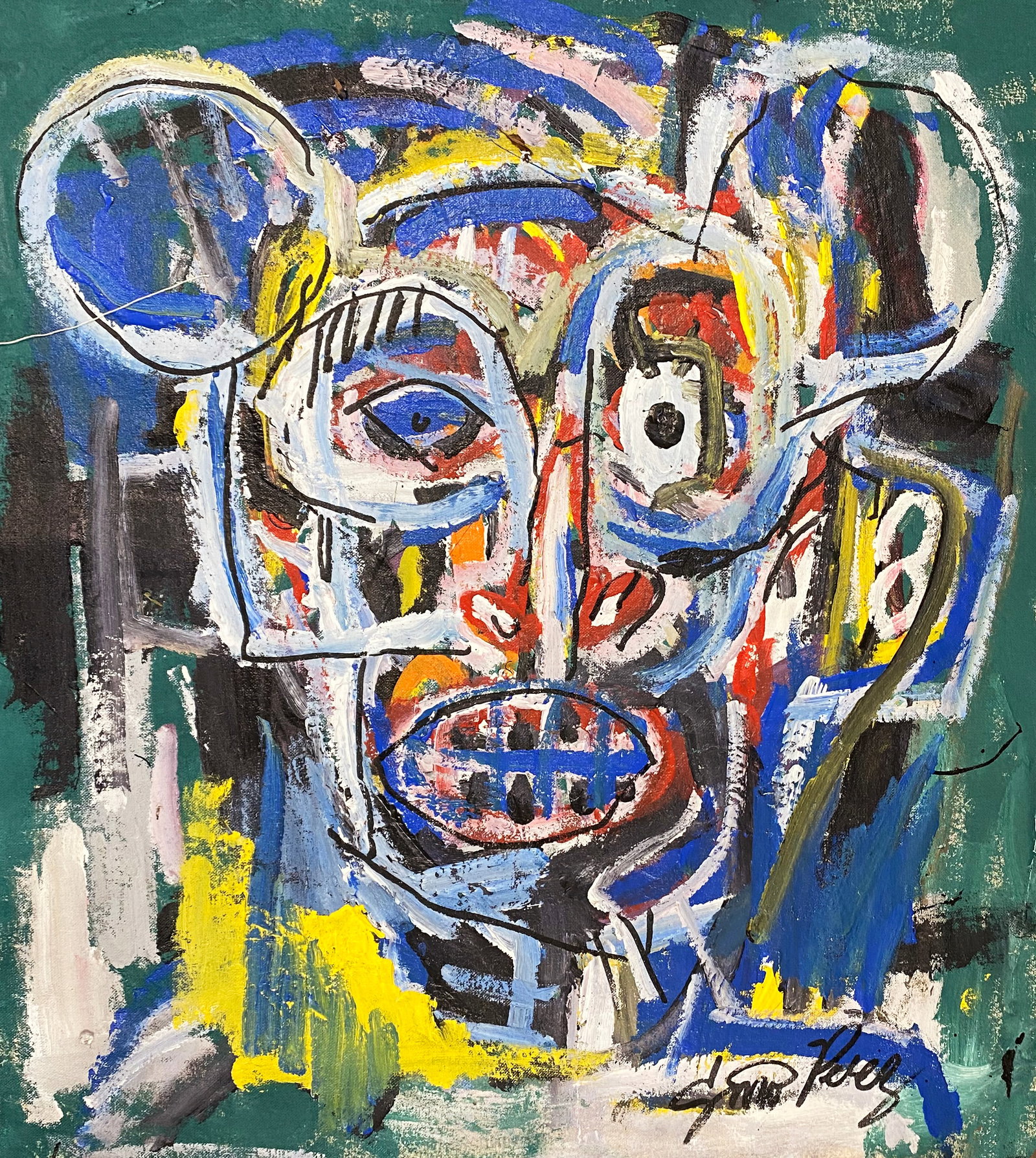 Gino Perez (Mexican-American 1977) Original Painting on canvas (1 of 1)