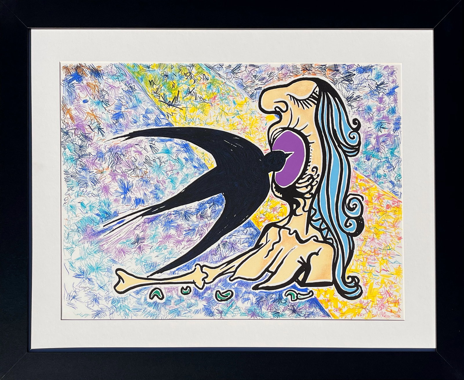 Salvador Dali (Spanish 1904-1989) Original Lithograph Limited Edition Civilization Defeated. Le: Salvador Dali (Spanish 1904-1989) Original Lithograph Limited Edition Civilization Defeated. Le Jungle Humane Suite 1976Salvador Dali Civilization Defeated 1976. Original Lithograph from Le Jungle Hum
