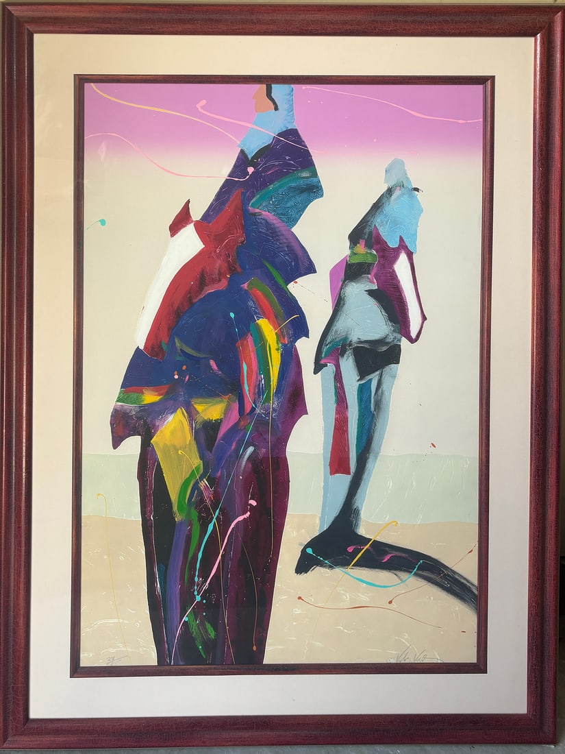 Veloy Vigil Limited Edition painting on paper (1 of 1)