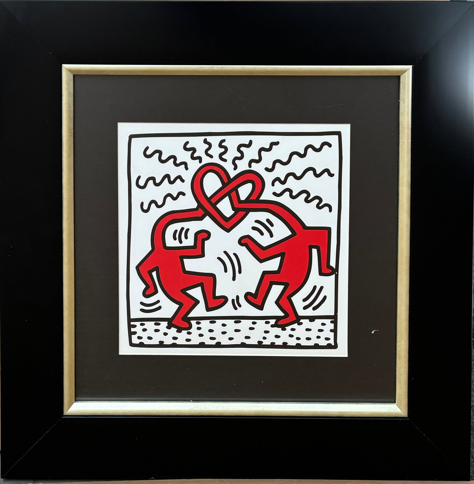 Keith Haring (American 1958-1990) Lithograph from 1984 (1 of 1)