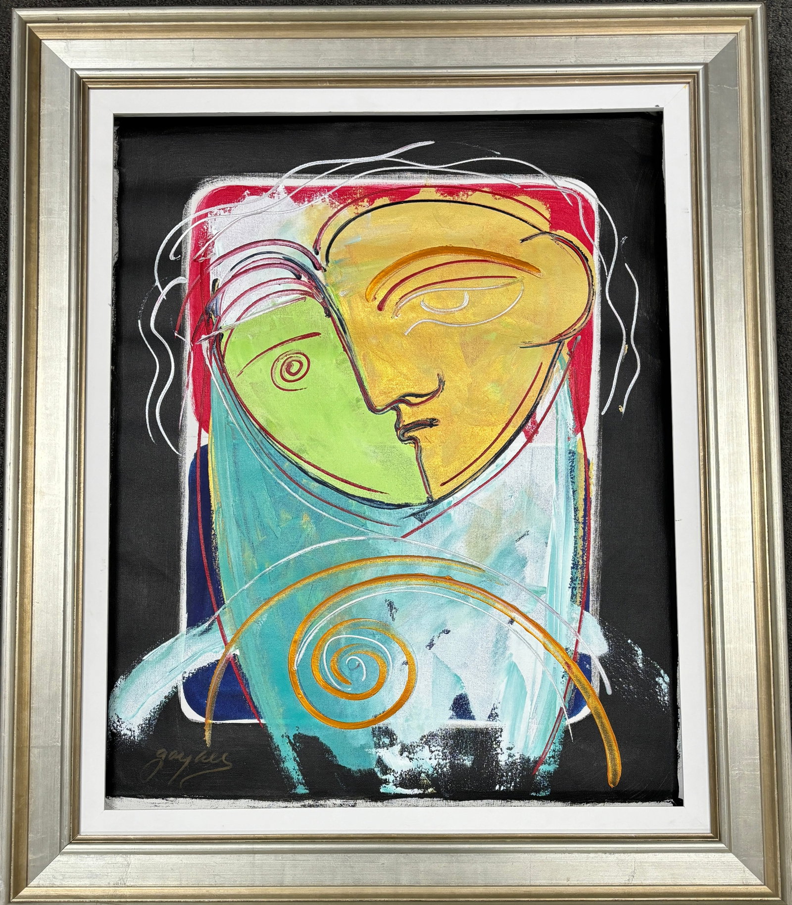 Gaylord Soli (American 1939) Original oil painting on canvas by Gaylord Soli: Gaylord Soli (American 1939) Original oil painting on canvas. One of a kind original. Hand signed by the artist. 24 x 30 inches approx image size Includes certificate of authenticity. Custom framed. T