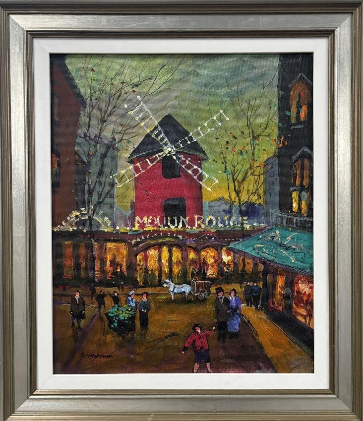 Michael Schofield (American 1947) Original Painting on canvas by Michael Schofield: Michael Schofield (American 1947) Original Painting on canvas by Michael Schofield Michael Schofield Landscape Original. 26x20 inches approx. One of a kind original. Hand signed by the artist. Include