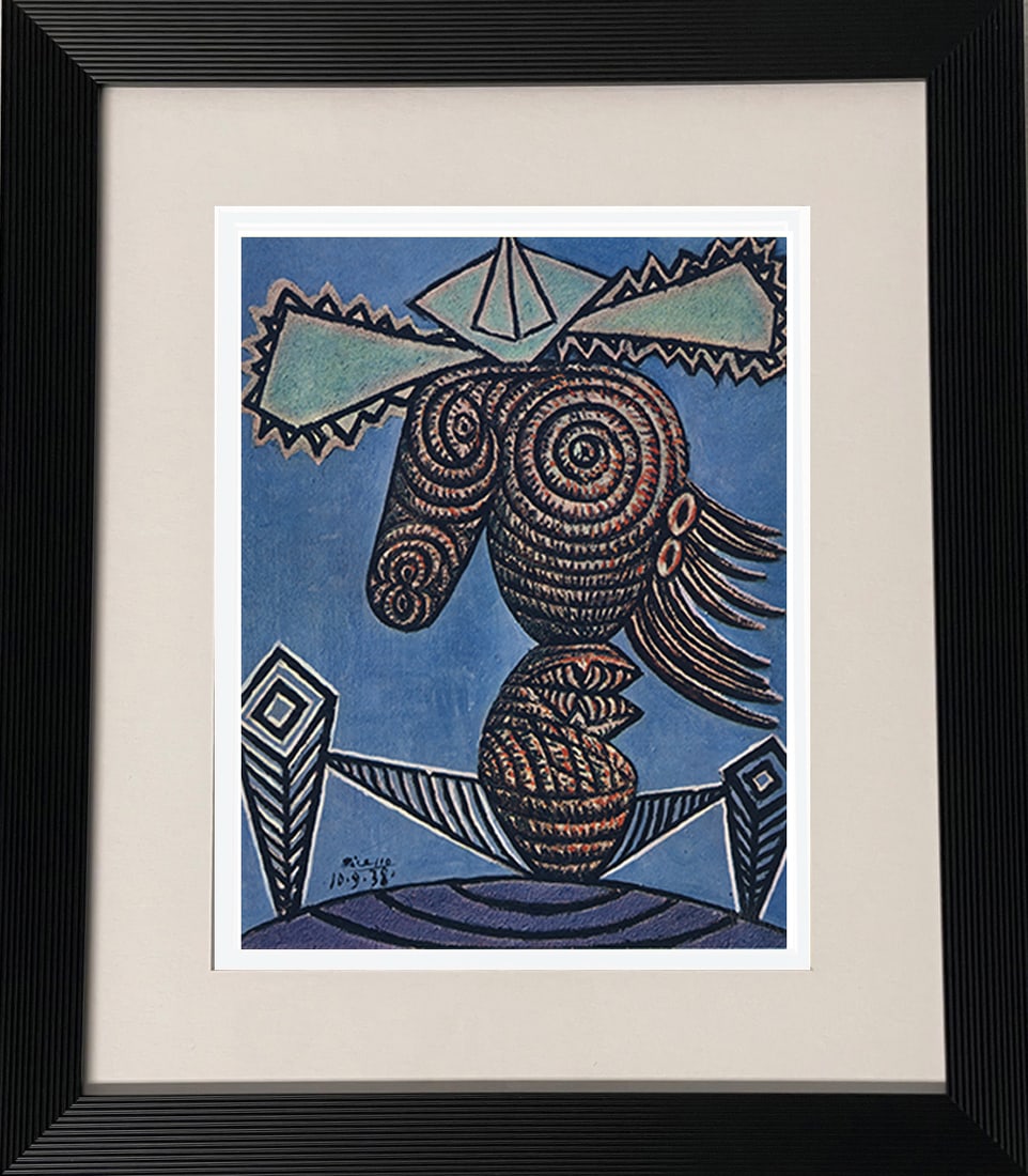 Pablo Picasso (Spanish 1881-1973) Color Plate Lithograph (1 of 1)
