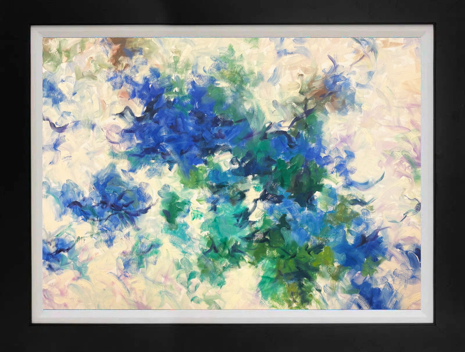 David Lloyd Glover (American 1949) Igor Stravinsky Original Mixed Media Painting on canvas by David: Mixed media original by David Lloyd Glover. Hand signed by the artist. On canvas. Approx 18x24 inches image size. Custom framed and includes certificate. This work was purchased directly from the arti
