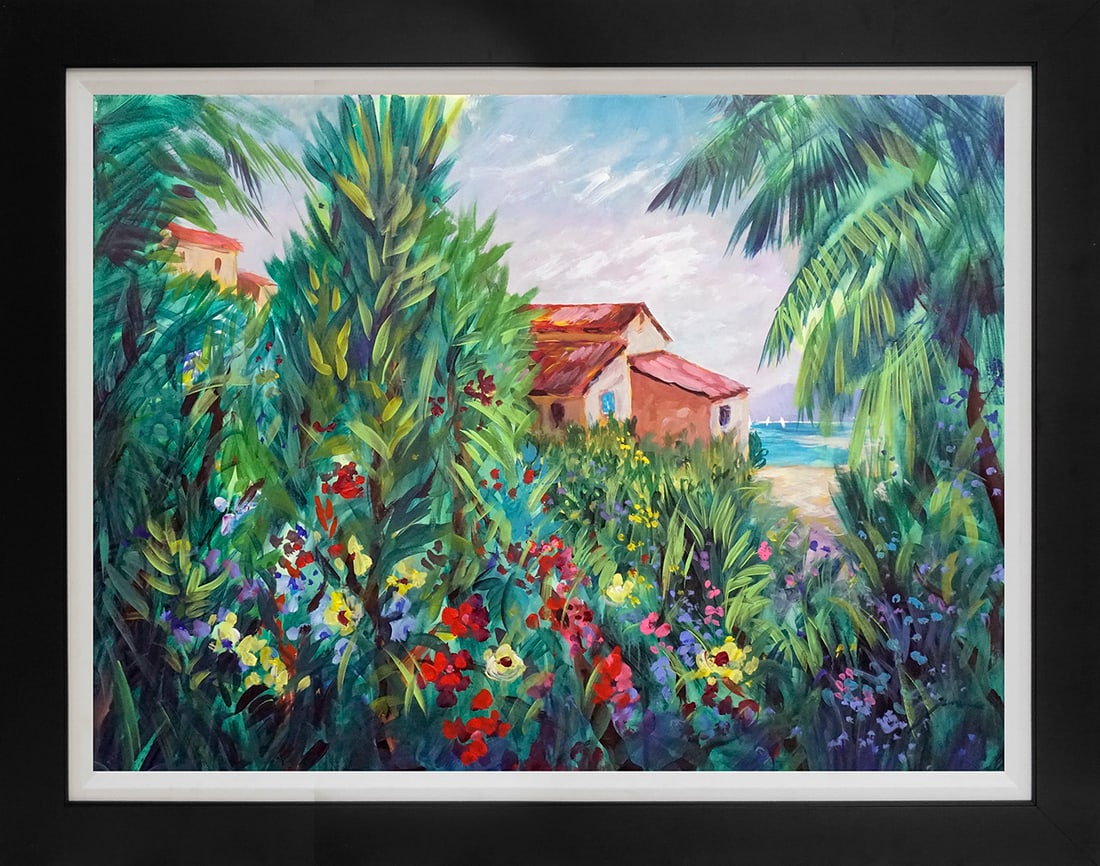 Michael Schofield (American 1947) Original Painting on canvas Michael Schofield: Michael Schofield (American 1947) Original Painting on canvas. Hand signed by the artist. Approx 30 x 40 x inches. One of a kind original. Includes certificate. Custom framed. This work was purchased 