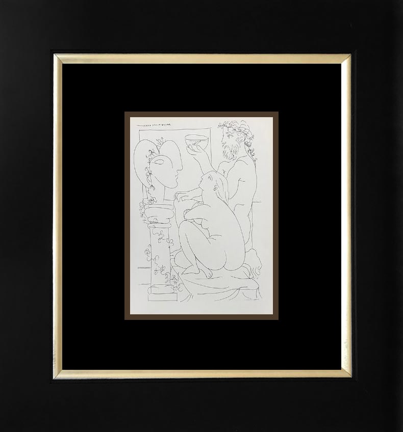 Pablo Picasso (Spanish 1881-1973) lithograph printed in Paris on velin d'arches paper from the (1 of 1)
