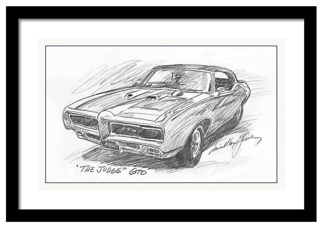 David Lloyd Glover (American 1949) Original Drawing by David Lloyd Glover (American 1949) (1 of 1)