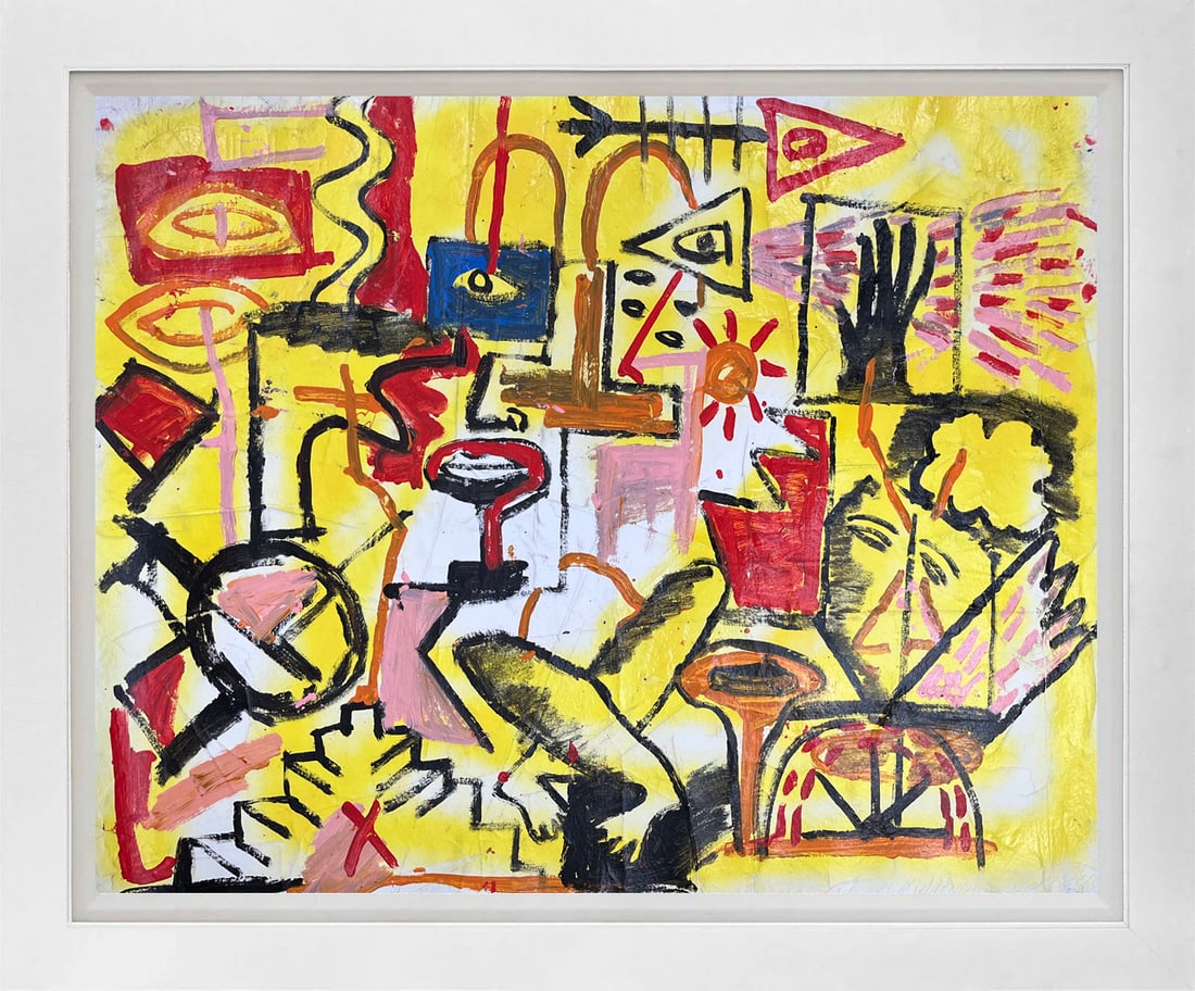 Gino Perez (Mexican-American 1977) Original Painting on canvas (1 of 1)