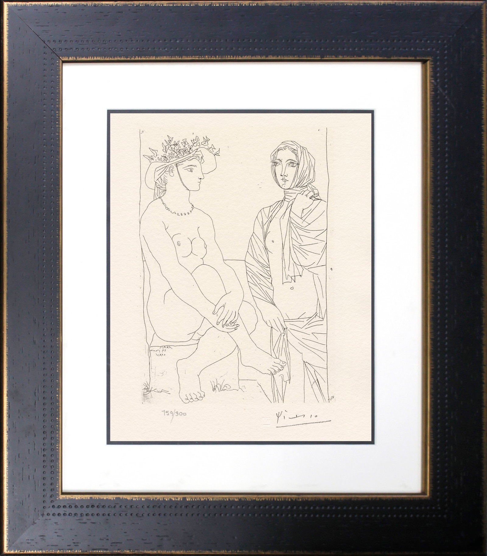 Pablo Picasso (Spanish 1881-1973) lithograph limited edition with museum official stamp: Pablo Picasso (Spanish 1881-1973) lithograph limited edition with museum official stampPablo Picasso Lithograph from 1990-1992 Suite Vollard. Authorized by the Picasso Family. Each piece is numbered f