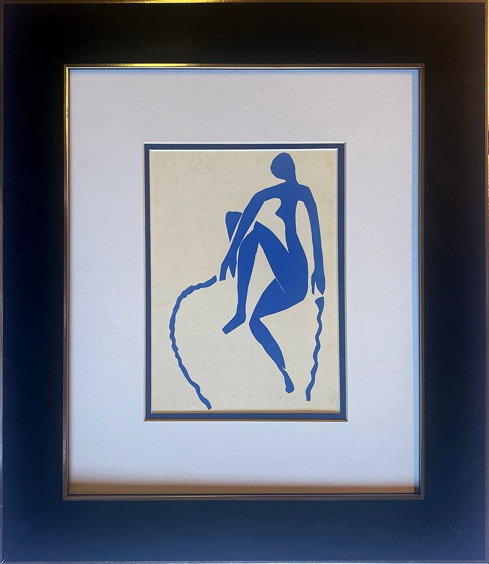 Henri Matisse (French 1869-1954) Color Plate Lithograph after Matisse from 1956: Henri Matisse (French 1869-1954) Color Plate Lithograph Approx 24x20 inches. Includes certificate of authenticity. Professionally framed. Art Artwork Artist.