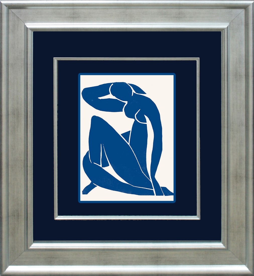 Henri Matisse (French 1869-1954) Art Print after Matisse: Henri Matisse (French 1869-1954) Art Print Signed in the plate 1952 . Approx 20x22 inches Professionally framed. Includes certificate of authenticity. Art Artwork Artist.