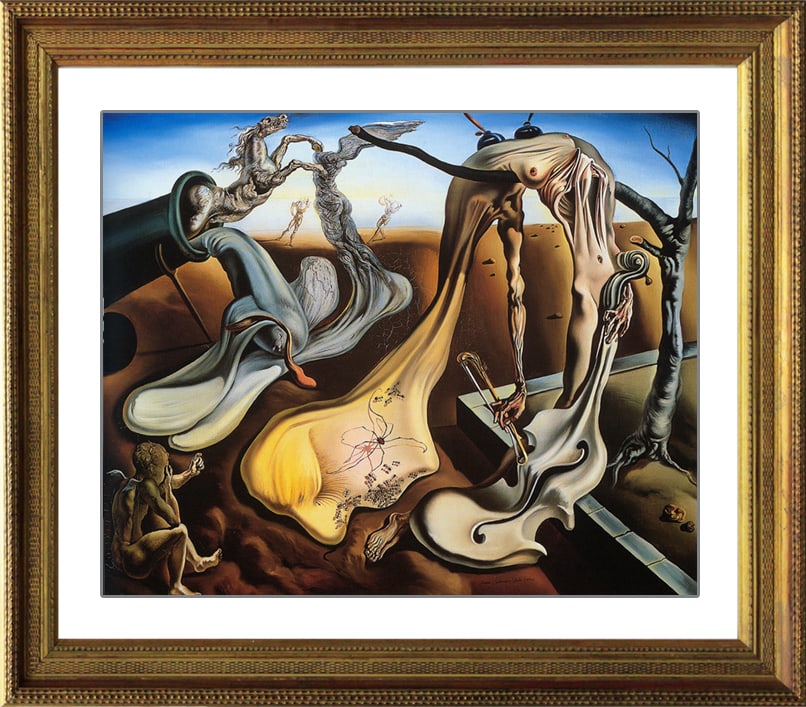 Salvador Dali (Spanish 1904-1989) Daddy Long Legs Limited Edition Lithograph: Salvador Dali (Spanish 1904-1989) Daddy Long Legs Limited Edition LithographDaddy Long Legs of the Evening - Salvador Dali. Limited Edition approx. 26x 30. The signature is in the plate. Includes docu