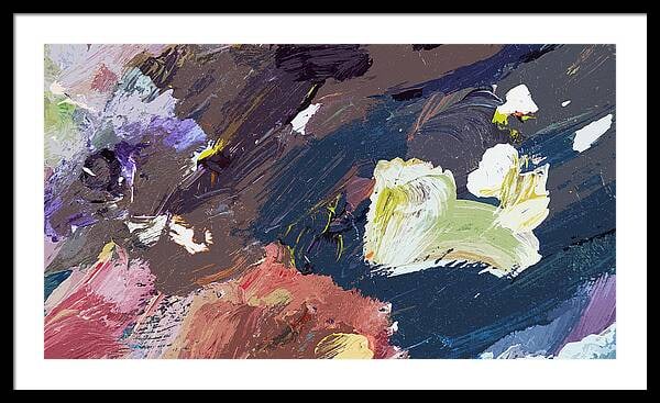 David Lloyd Glover (American 1949) Confusion Original Mixed Media Painting on canvas: Original Mixed Media Painting on canvas by David Lloyd Glover. Approx 32x32 inches image size. Hand signed by the artist and includes certificate by the artist. Art Artwork Artist.